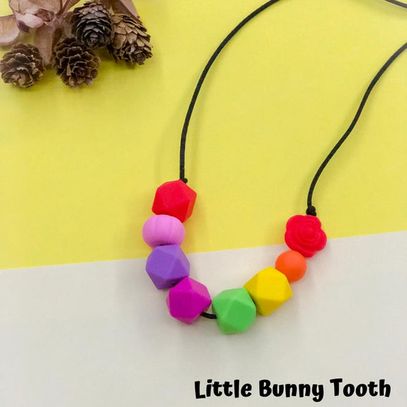 Silicone Teething Necklace - Paulette