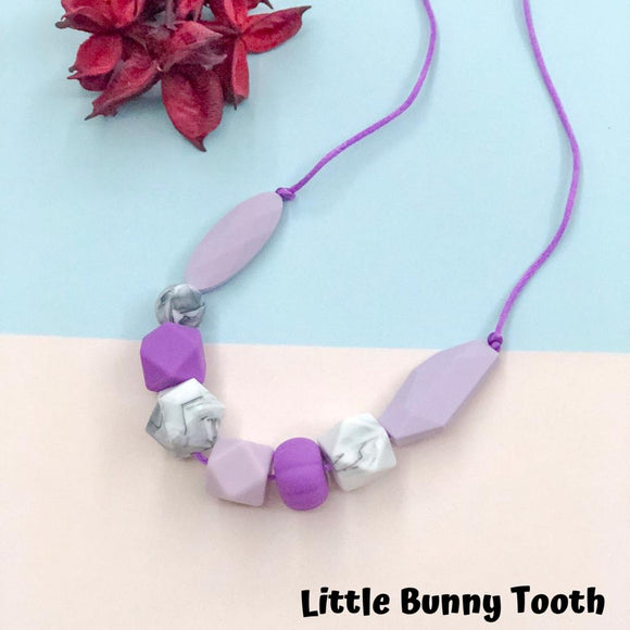 Silicone Teething Necklace - Candy