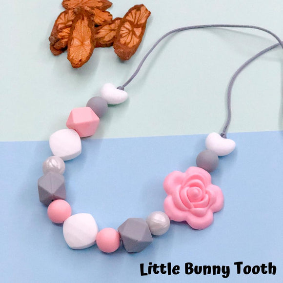 Silicone Teething Necklace - Norah