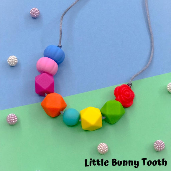 Silicone Teething Necklace - Ava