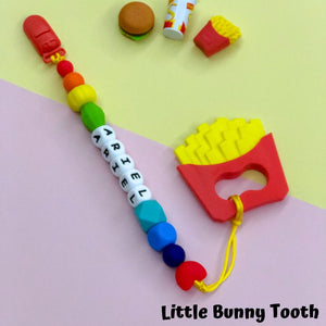 Pacifier Clip Set - French Fries (FF001)