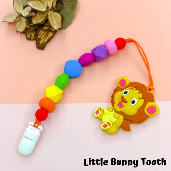 Pacifier Clip Set - Lion (L001)