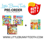[PRE-ORDER] Little Hippo Book - Bundle B (BUY3FREE1)
