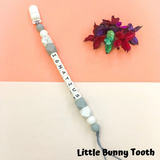 Pacifier Clip Set - Light Grey Koala (LGK001)