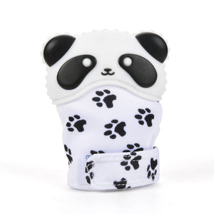 Panda Teething Mitten
