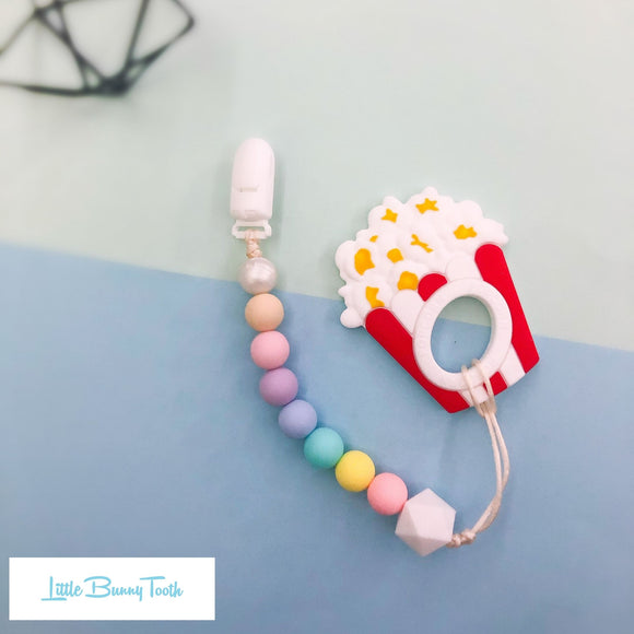 Pacifier Clip Set - Popcorn (POP001)