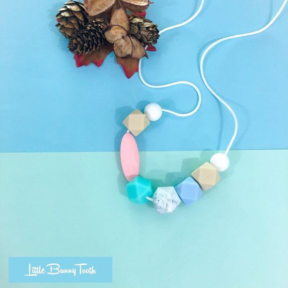 Silicone Teething Necklace - Sophia