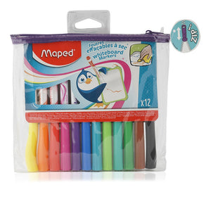 Maped Whiteboard Markers - 12 Pieces